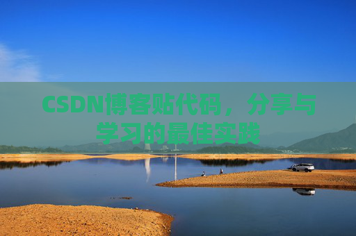 CSDN博客贴代码，分享与学习的最佳实践